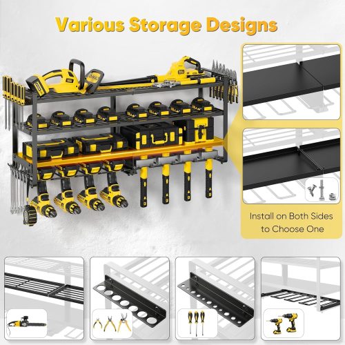 various storage designs for power tools